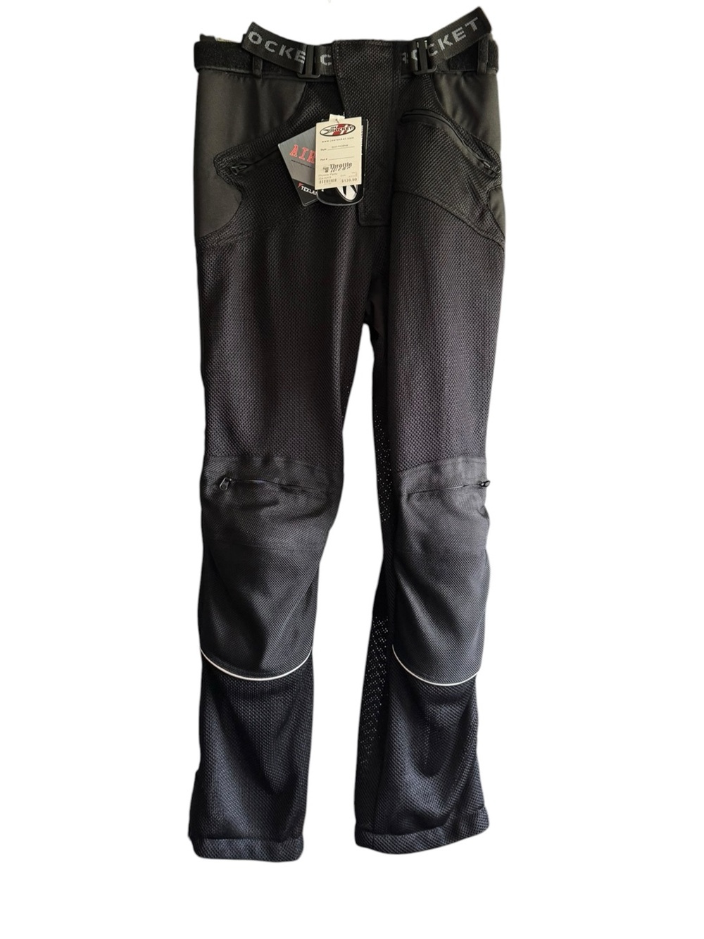 Joe Rocket Phoenix Men’s M Black Mesh Motorcycle Riding Pants NWT Moto Biker